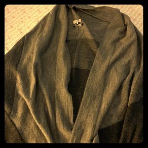 Eileen fisher baby alpaca tricolor shrug